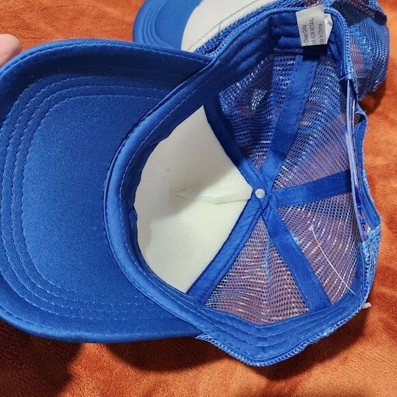 Hat For Mens Best Dad Best Kid Blue Color Adjustable Strap Bundle 2pcs      B10 - Picture 5 of 9
